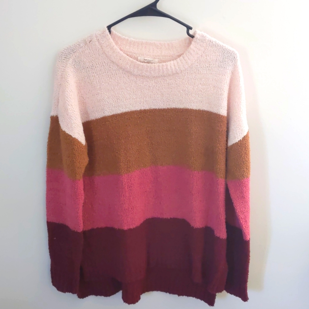 Soft stripe sweater